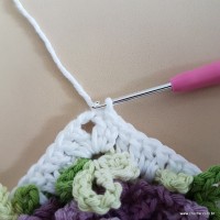 Tapete lavanda - Passo a passo (38)