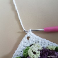 Tapete lavanda - Passo a passo (39)