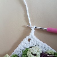 Tapete lavanda - Passo a passo (40)