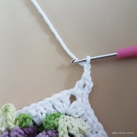 Tapete lavanda - Passo a passo (42)