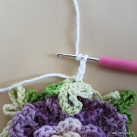 Tapete lavanda - Passo a passo (6)