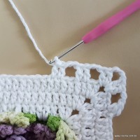 Tapete lavanda - Passo a passo (67)