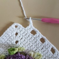 Tapete lavanda - Passo a passo (70)