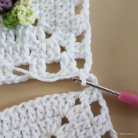 Tapete lavanda - Passo a passo (78)