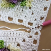 Tapete lavanda - Passo a passo (79)