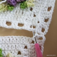 Tapete lavanda - Passo a passo (80)