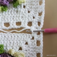 Tapete lavanda - Passo a passo (81)