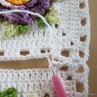 Tapete lavanda - Passo a passo (84)