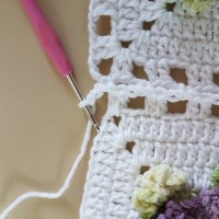 Tapete lavanda - Passo a passo (89)