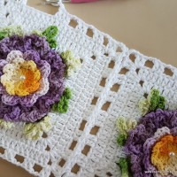 Tapete lavanda - Passo a passo (92)