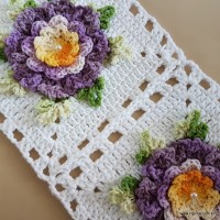 Tapete lavanda - Passo a passo (98)