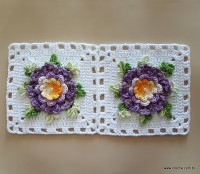 Tapete lavanda - Passo a passo (99)