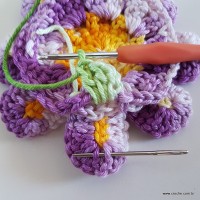 Flor rasteirinha premium passo a passo (107)