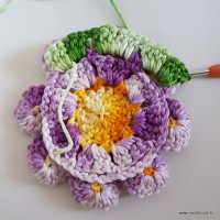 Flor rasteirinha premium passo a passo (118)