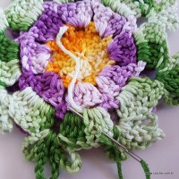 Flor rasteirinha premium passo a passo (137)