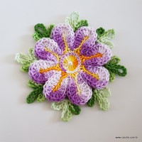 Flor rasteirinha premium passo a passo (157)
