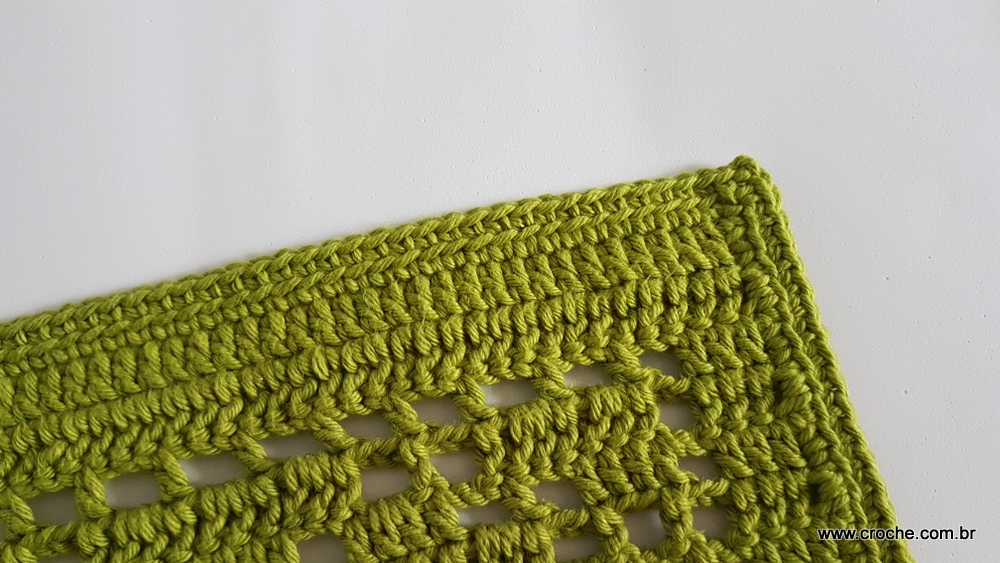 Tapete musgo em crochê passo a passo (165)