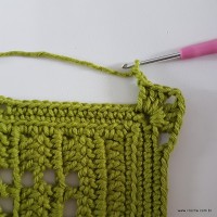 Tapete musgo em crochê passo a passo (207)