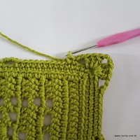 Tapete musgo em crochê passo a passo (208)