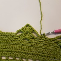 Tapete musgo em crochê passo a passo (227)