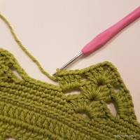 Tapete musgo em crochê passo a passo (233)