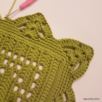 Tapete musgo em crochê passo a passo (242)