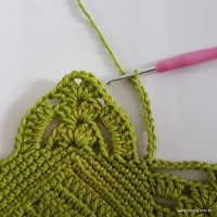 Tapete musgo em crochê passo a passo (252)