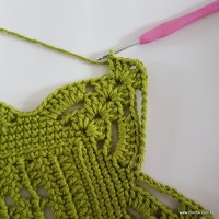 Tapete musgo em crochê passo a passo (253)