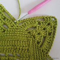 Tapete musgo em crochê passo a passo (256)