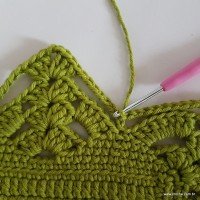 Tapete musgo em crochê passo a passo (257)