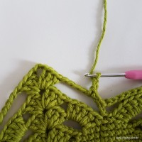 Tapete musgo em crochê passo a passo (260)