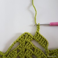 Tapete musgo em crochê passo a passo (262)