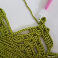 Tapete musgo em crochê passo a passo (268)