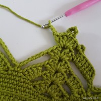 Tapete musgo em crochê passo a passo (270)