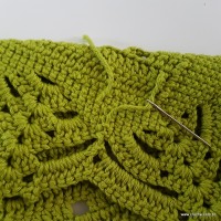 Tapete musgo em crochê passo a passo (284)