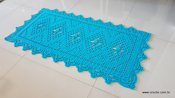 Tapete Azul Turquesa (355)