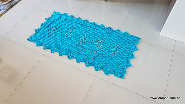 Tapete Azul Turquesa (357)