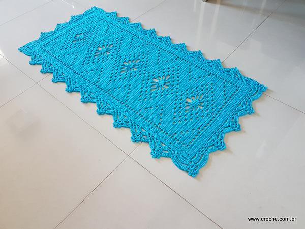 Tapete Azul Turquesa (372)