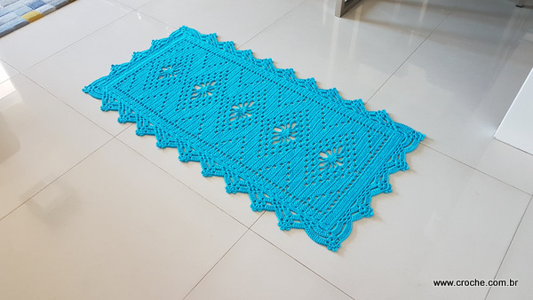 Tapete Azul Turquesa (373)