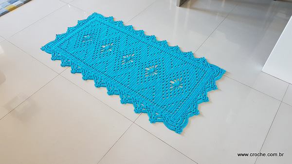 Tapete Azul Turquesa (374)