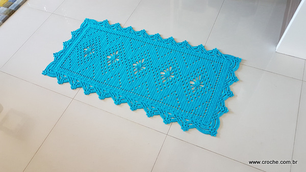Tapete Azul Turquesa (376)