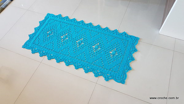 Tapete Azul Turquesa (377)