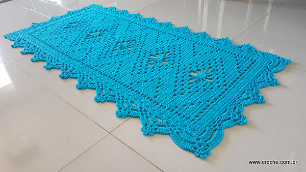 Tapete Azul Turquesa (378)