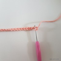 Início do tapete - Passo 2