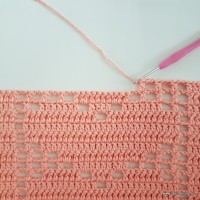 Detalhe do desenho central invertido