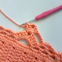 Mini leque centralizado sobre o bico