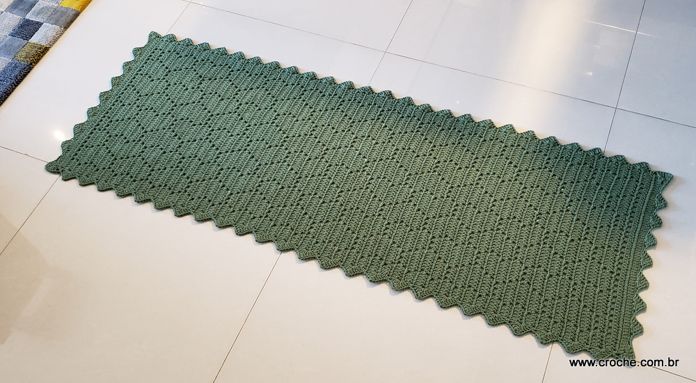 Passadeira Mosaico de corações (19)