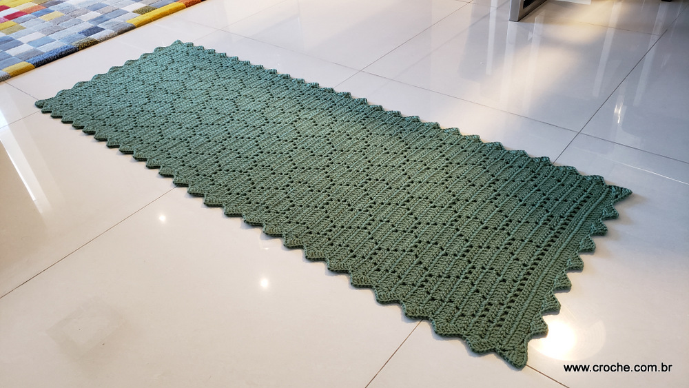 Passadeira Mosaico de corações (23)